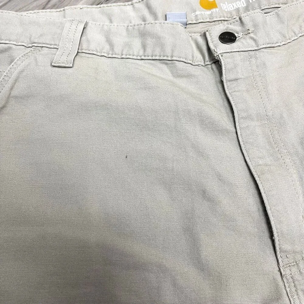 Carhartt Shorts Men's 42‎ Khaki Tan Relaxed Fit Cargo